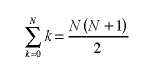 sum of first n whole numbers